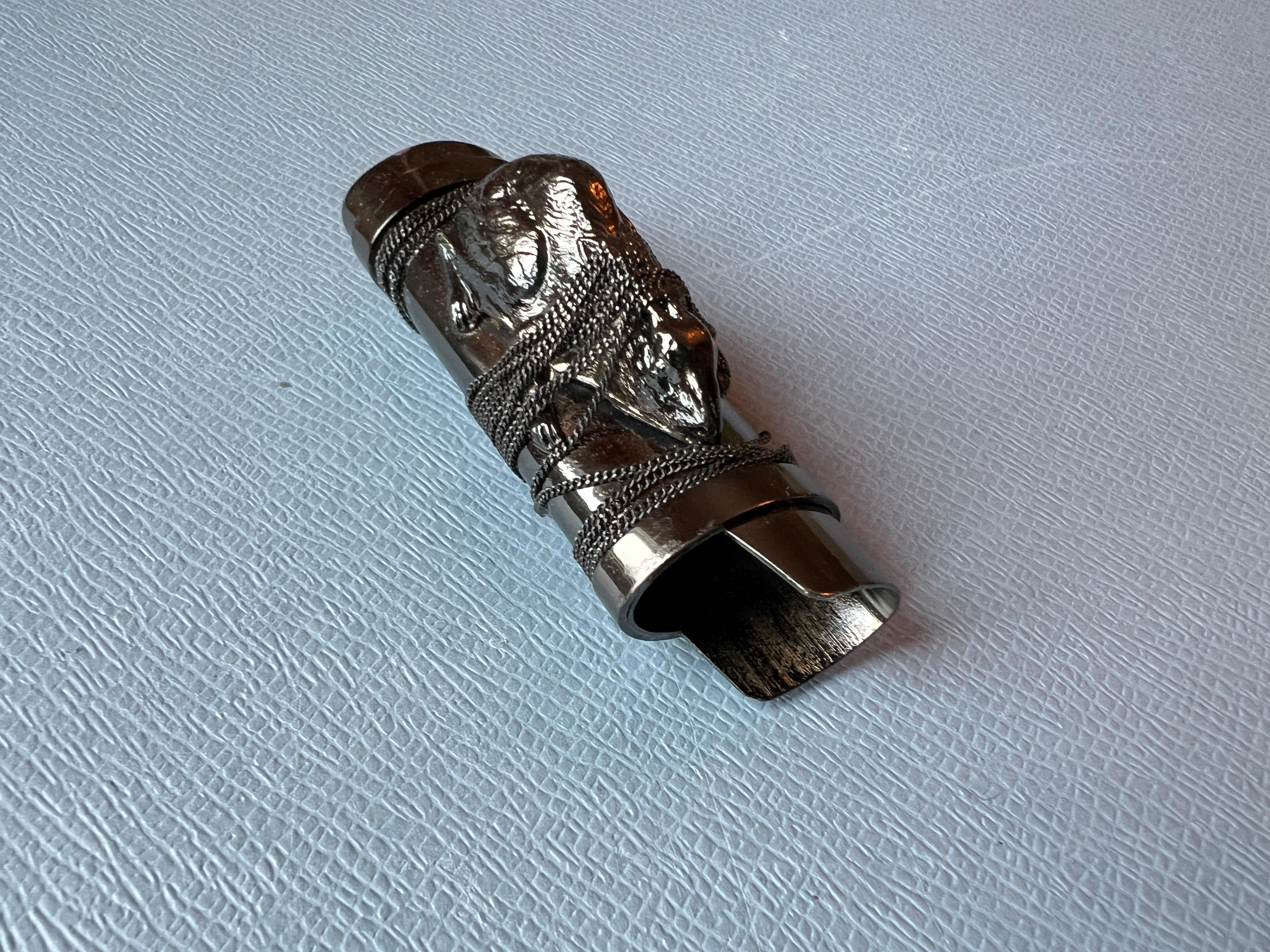Vintage-Armband, Manschette, Rotguss, Metall, Rutheniumvergoldung im Zustand „Neu“ im Angebot in Los Angeles, CA