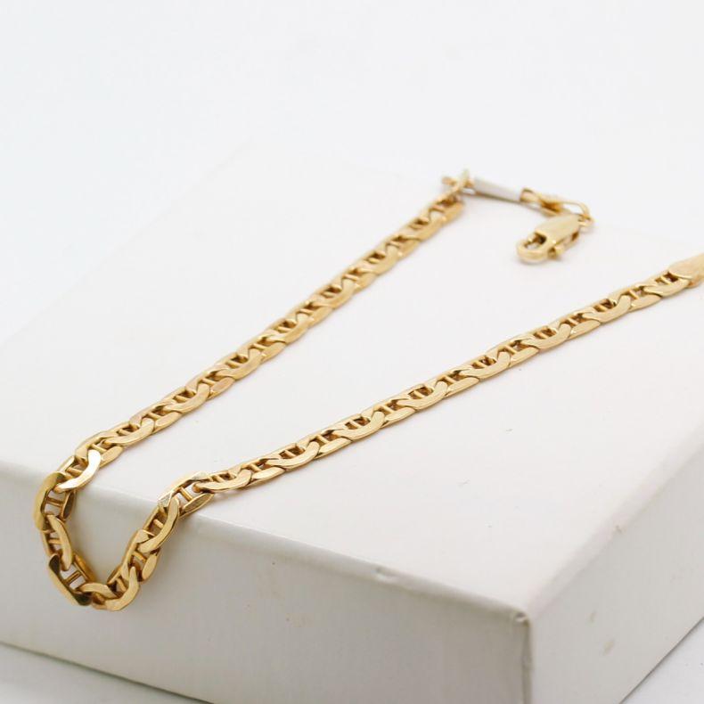 Women's Vintage Bracelet in Rosie Yellow Gold For Sale
