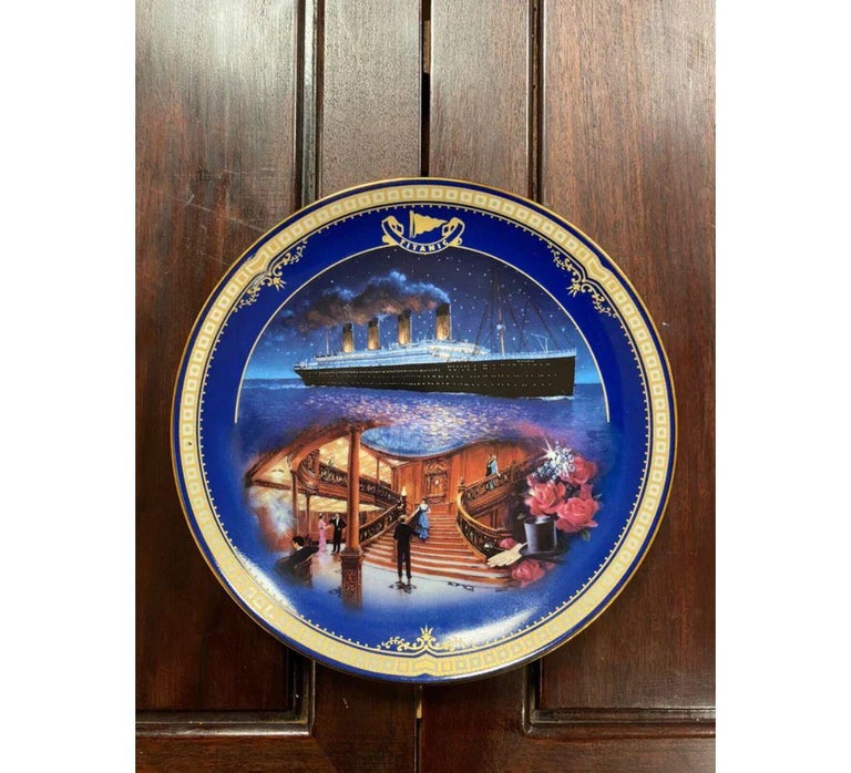Vintage Bradford Exchange Titanic Collectable Plates Gift For Sale at
