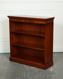 ViNTAGE BRADLEY YEW WOOD DWARF BOOKCASE