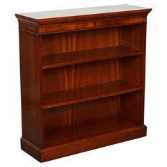 ViNTAGE BRADLEY YEW WOOD DWARF BOOKCASE