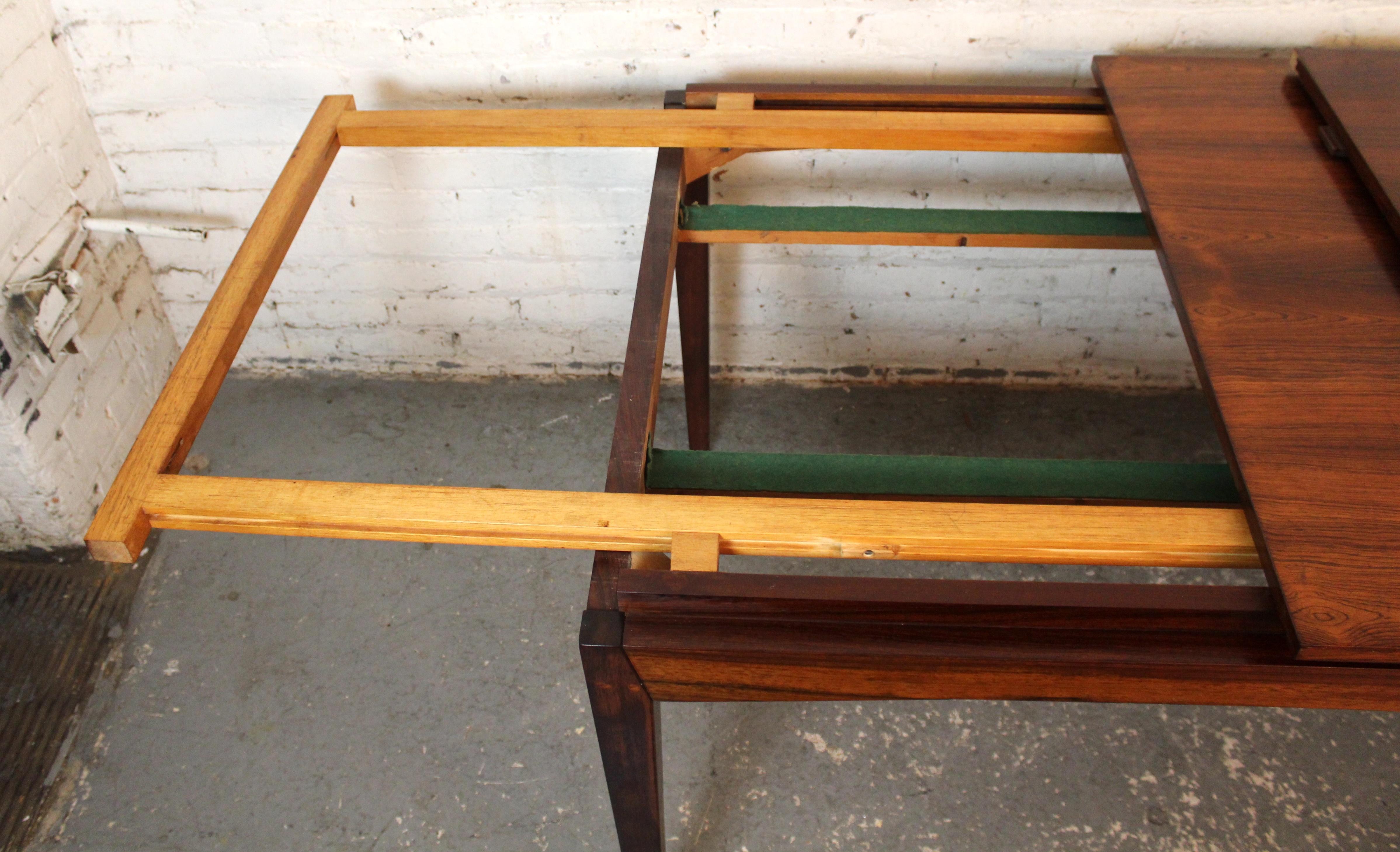 Mesa vintage Bramin Mobler de palisandro danés de 2 hojas en venta 13