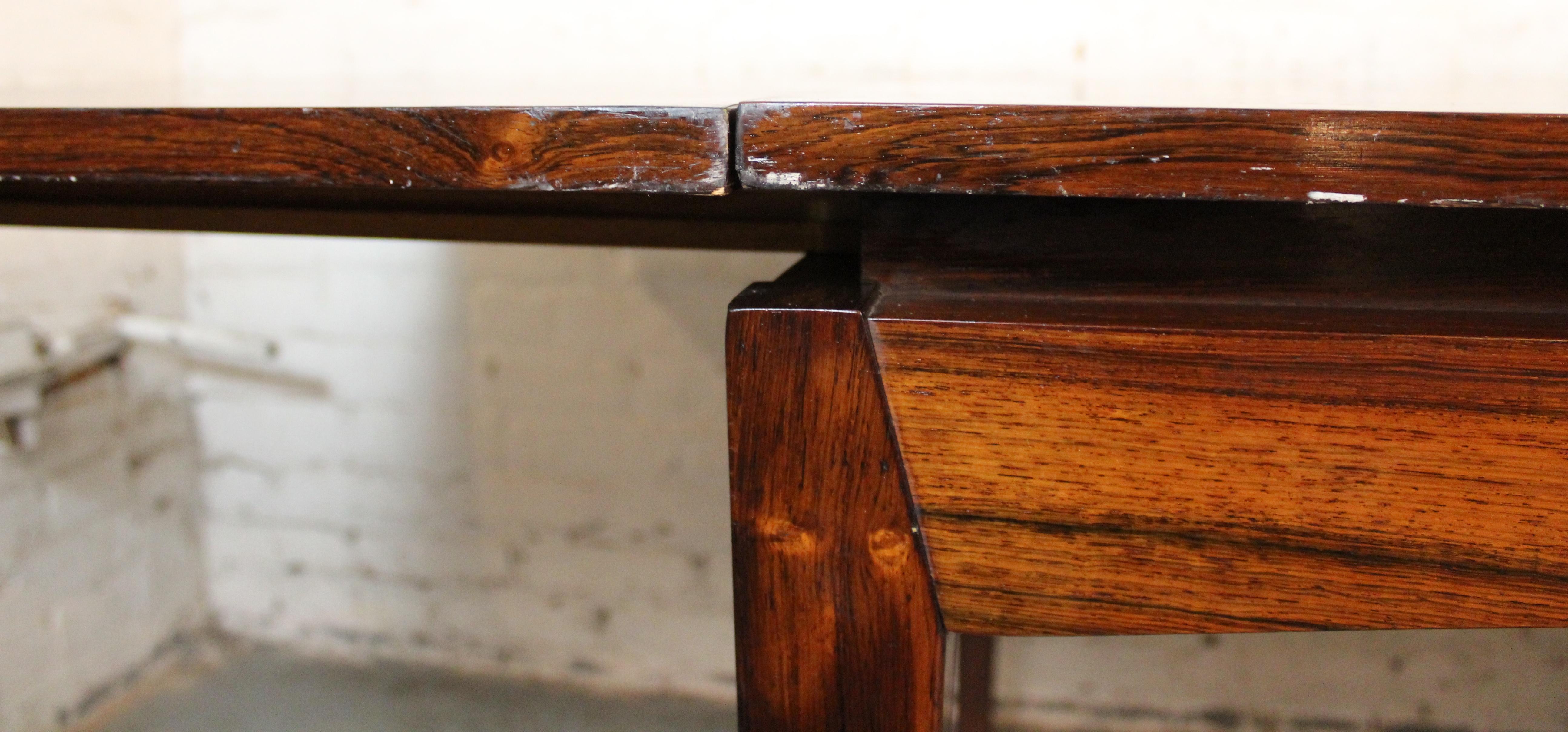 Mesa vintage Bramin Mobler de palisandro danés de 2 hojas en Bueno estado para la venta en Brooklyn, NY
