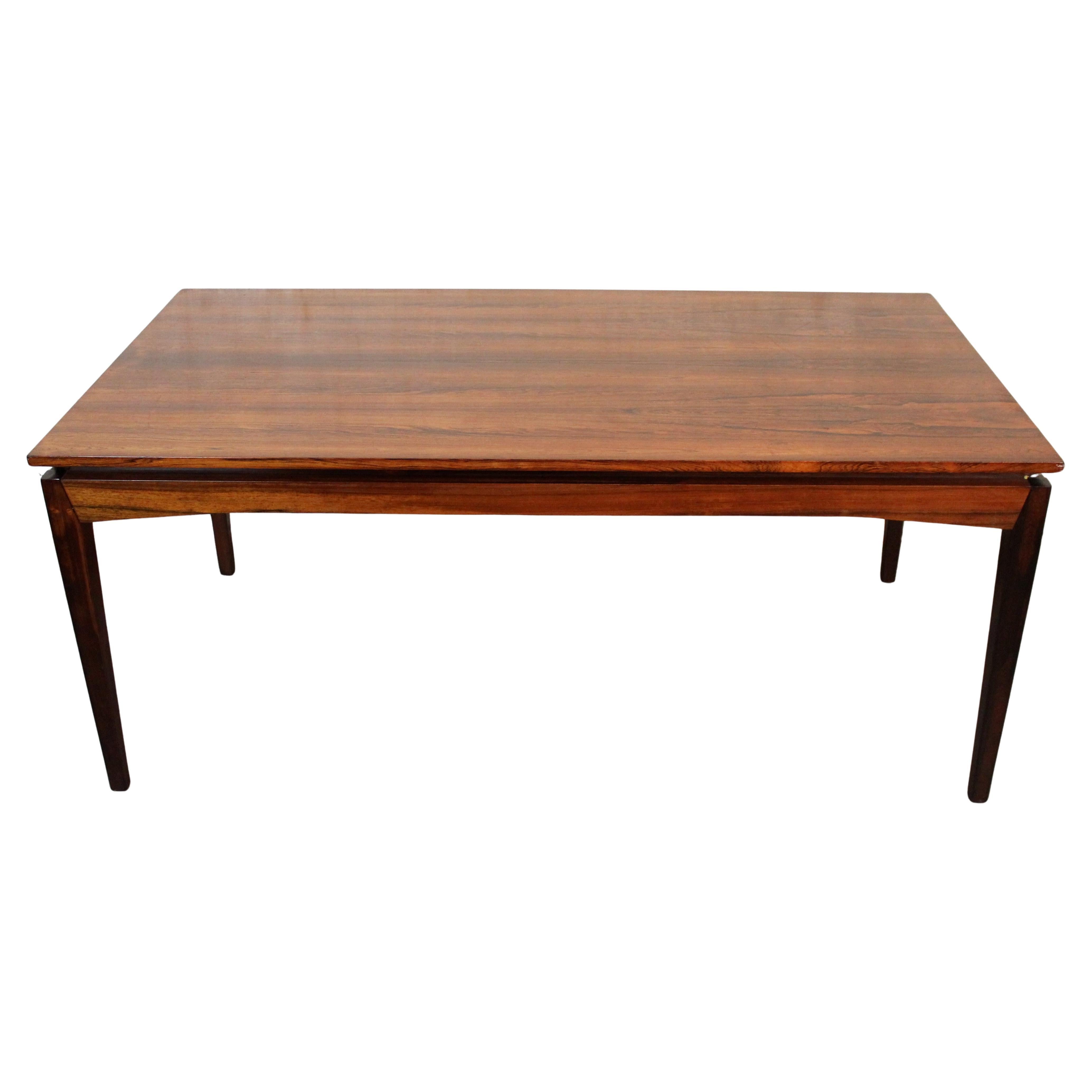 Mesa vintage Bramin Mobler de palisandro danés de 2 hojas en venta