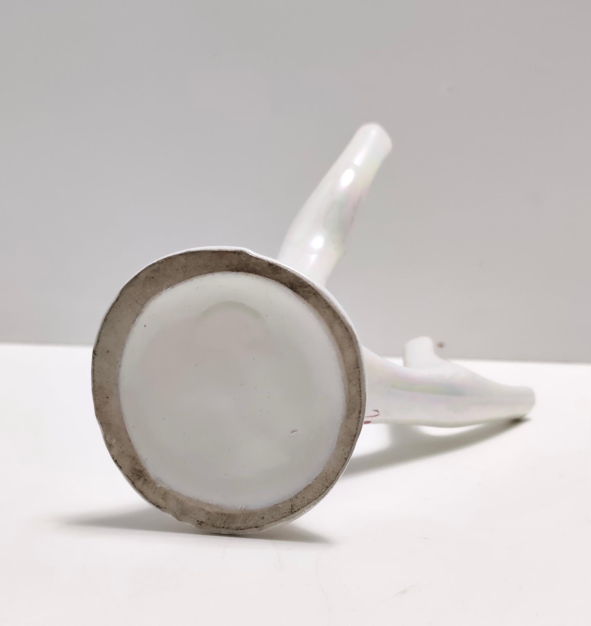 Vintage Branch-Shaped Glazed Ceramic Vase by Guido Andlovitz for Lavenia For Sale 3