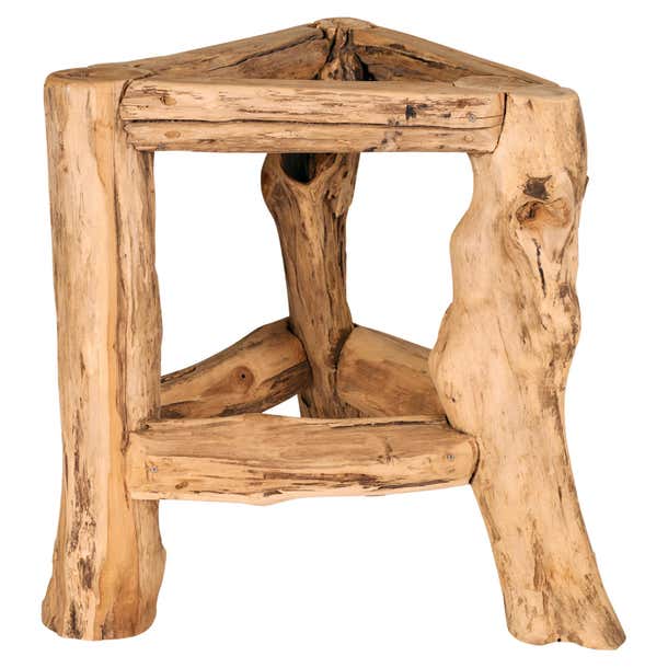 Vintage Branch Triangular Table Base For Sale at 1stDibs
