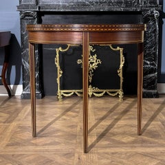 Vintage Brandt Mahogany Game Table