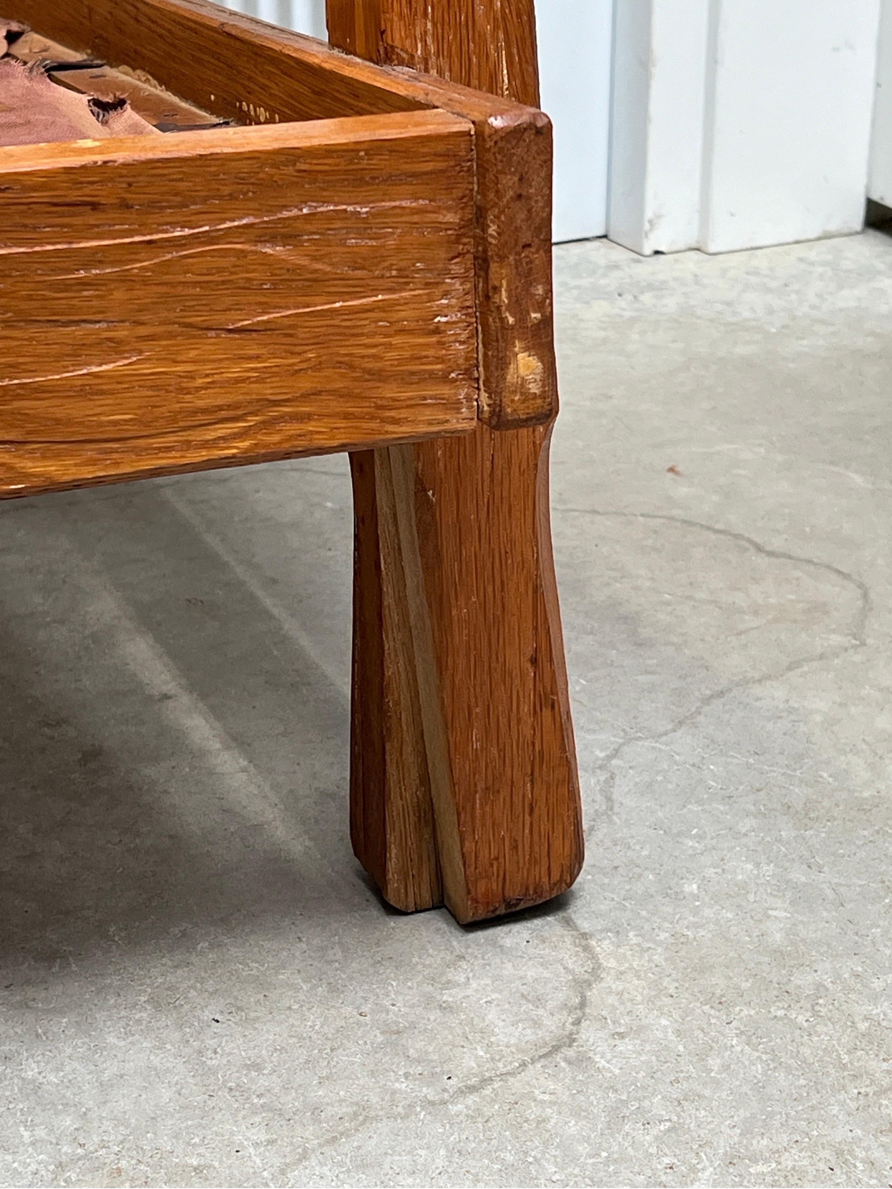 Vintage Brandt Ranch Oak Lounge Chair’s - a Pair 5