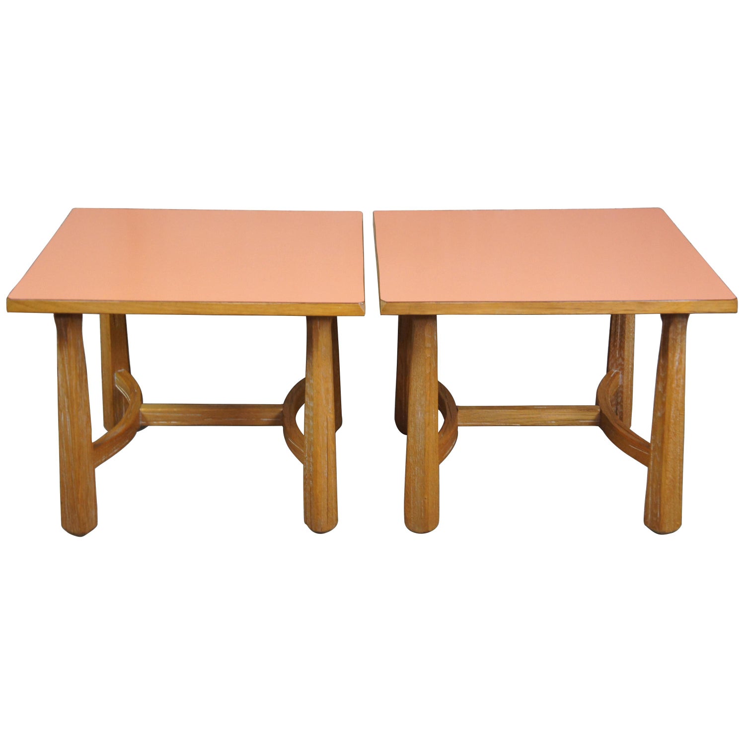Original American Cowboy Ranch Oak Step Table By A Brandt At 1stdibs