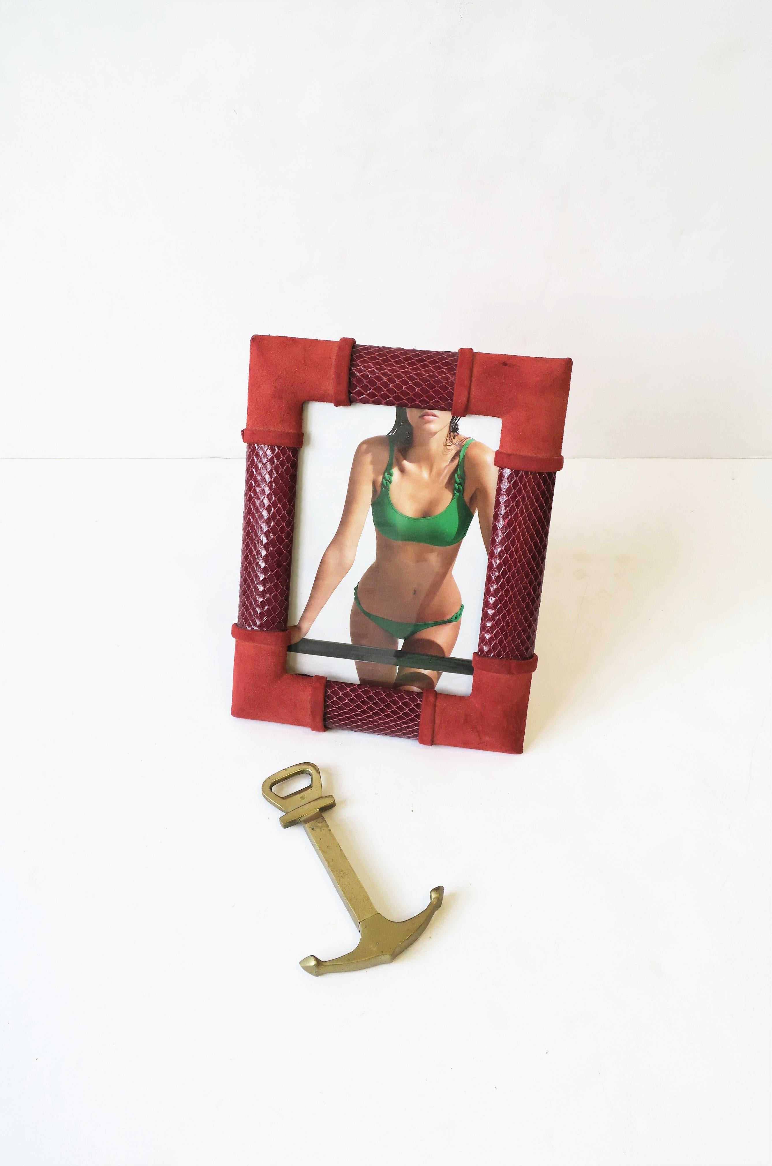 Vintage Brass Anchor Wine and Bottle Cap Opener 1