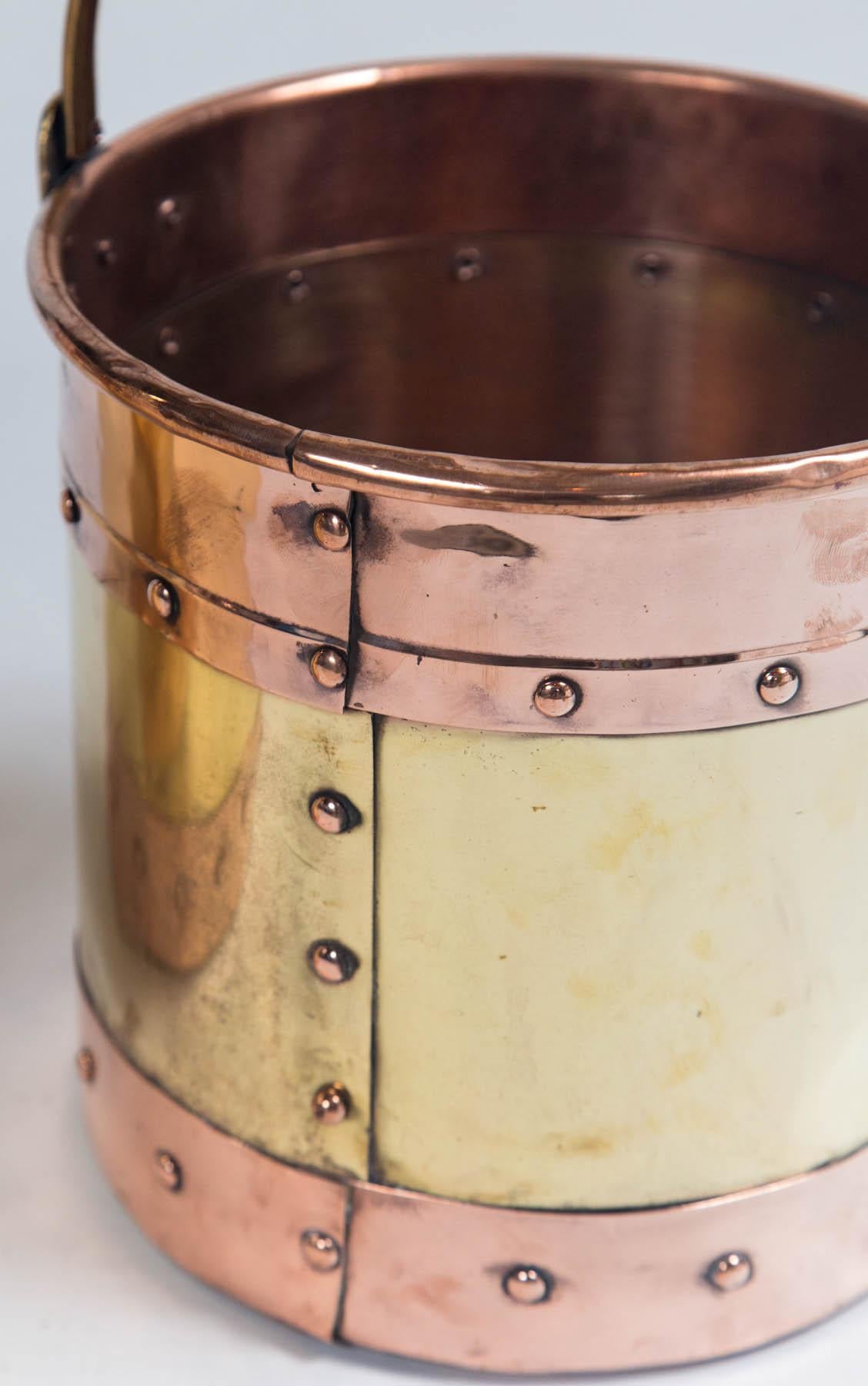 copper bucket vintage