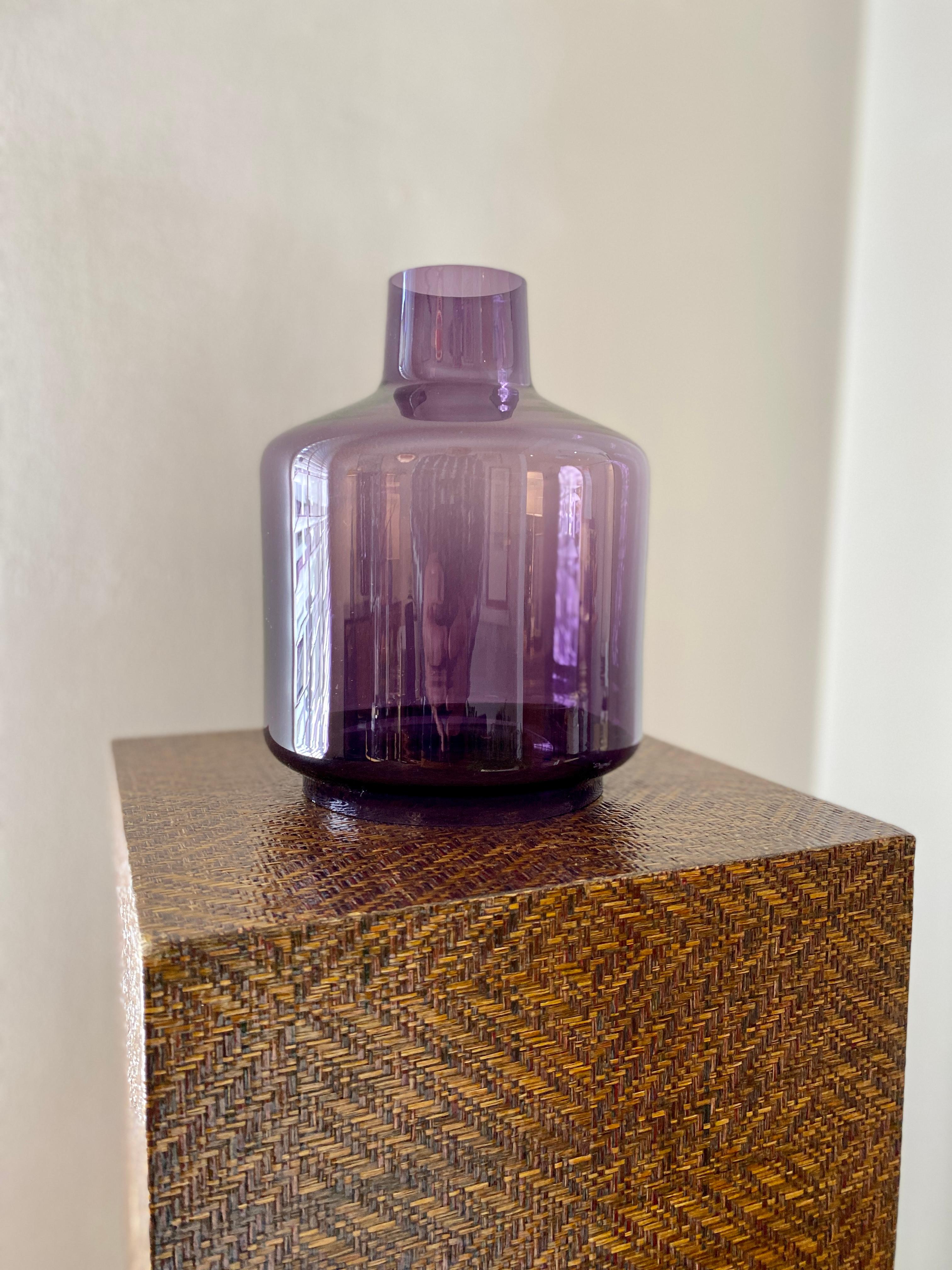 Lampe à huile vintage en laiton et verre conçue par Hans Agne, Jakobsson AB, Markaryd en vente 5