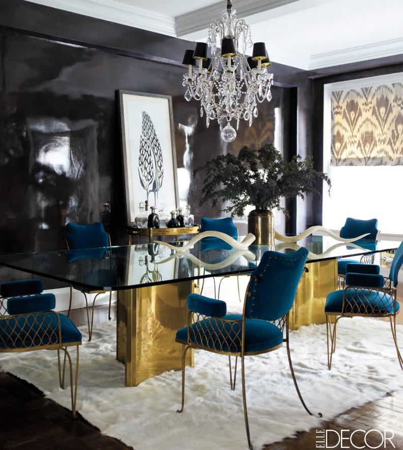Mid-Century Modern Vintage Brass and Glass 