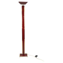 Vintage Brass and Lucite Floor Lamp, 1970s