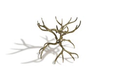 Vintage Brass Antler Table Base by Arthur Court