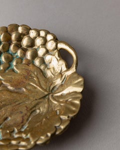 Vintage Brass Ashtray - Grape Structure Italy, 1960s