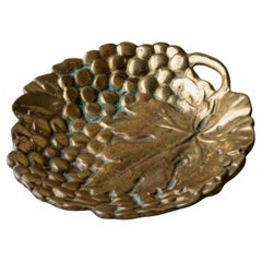Vintage Brass Ashtray - Grape Structure Italy, 1960s Vintage Brass Ashtray - Grape Structure Italy, 1960s
