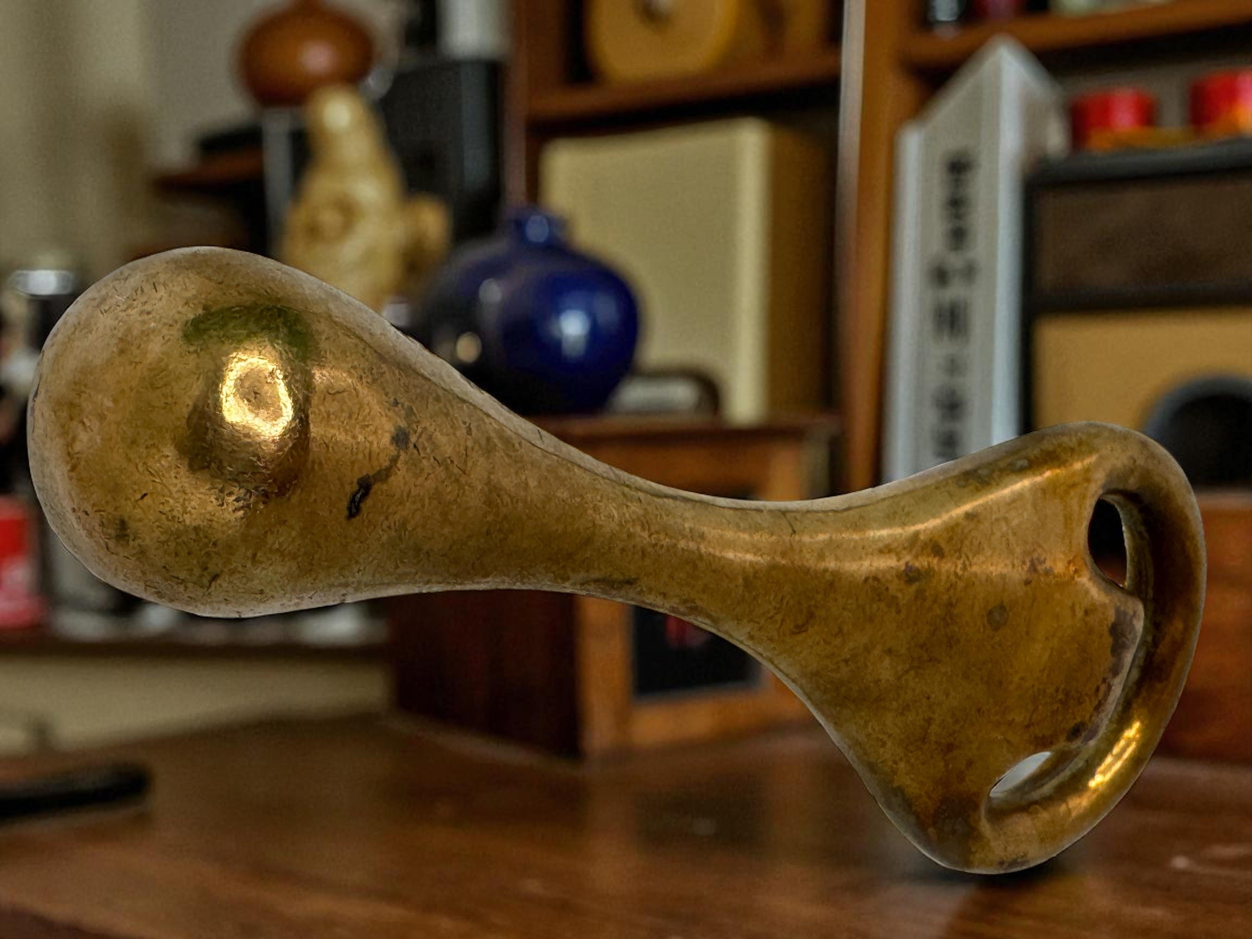 Vintage Brass Aubock Auboeck Bottle Opener Mid-Century Modern Breweriana Barware en vente 4