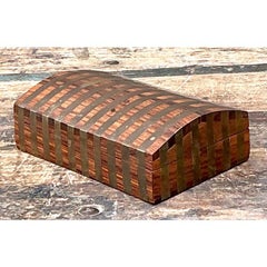 Vintage Brass Band Box