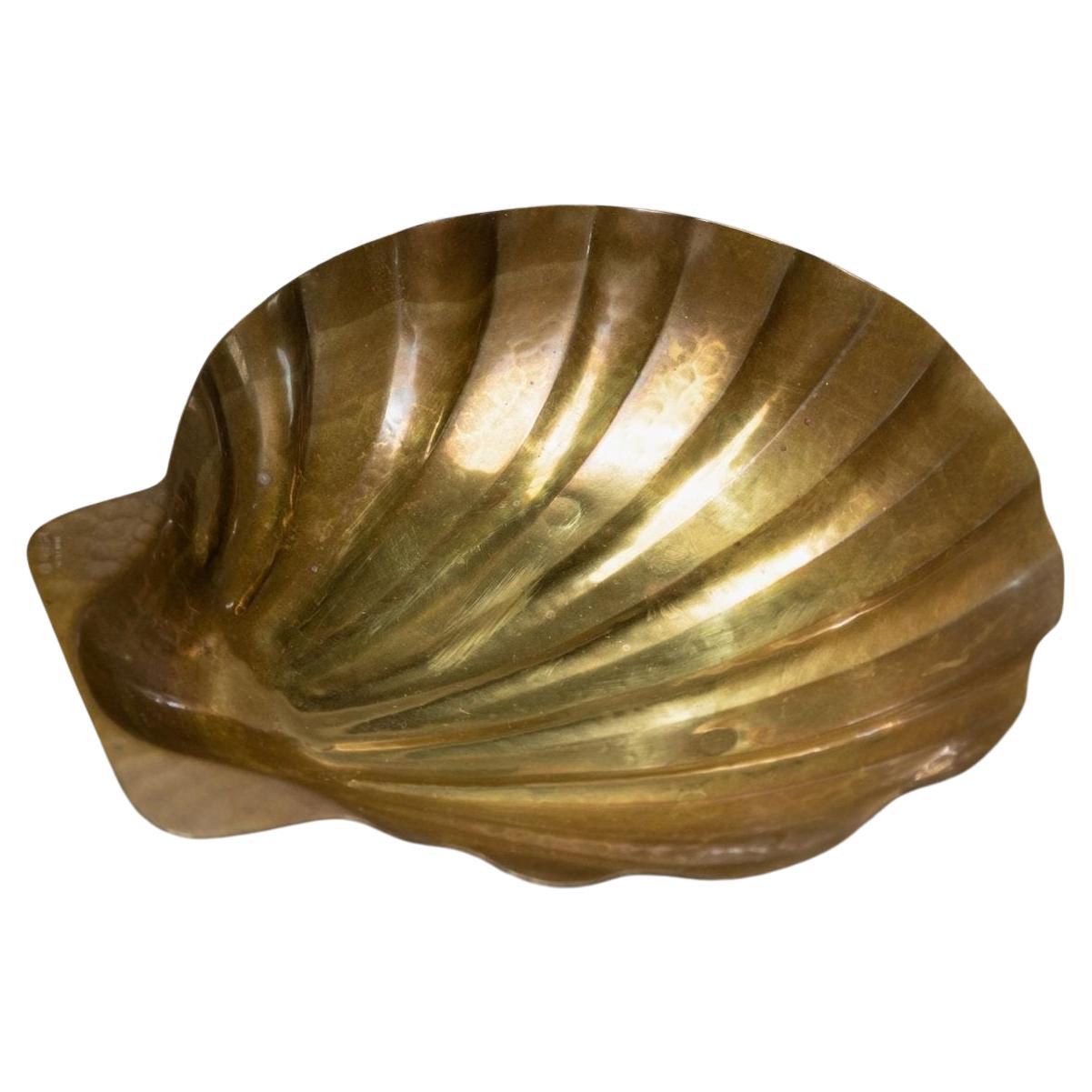 Vintage Brass Bowl by Renzo Cassetti, Mid Century Design, Italy, 1960s