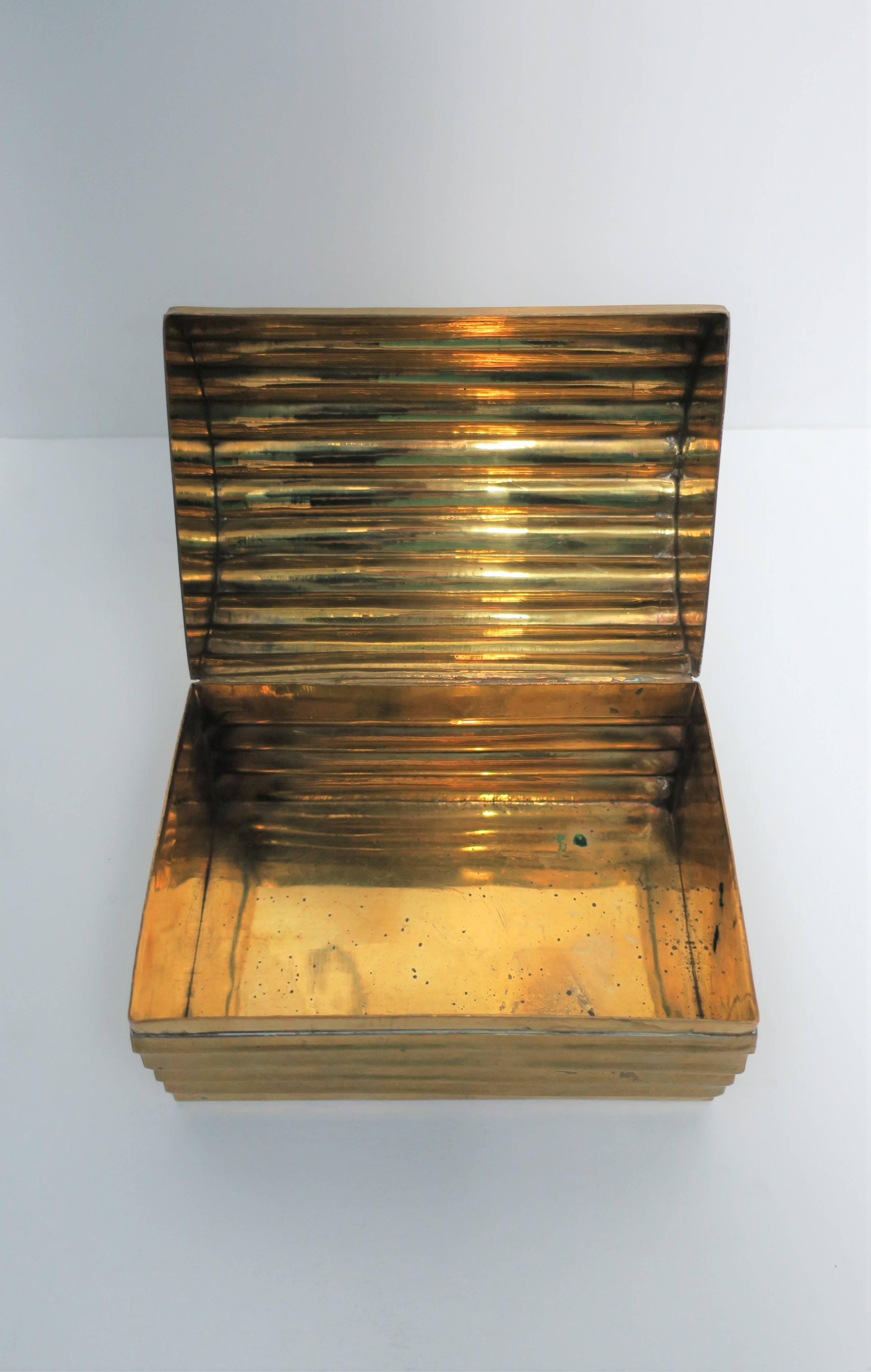 Vintage Brass Decor Vintage Box Indian Brass Art Home Decor Gift Pure Brass Vintage Mohanjodaro Box Brass Jewelry Box Art Collectibles Sculpture Gkjwonosari Com