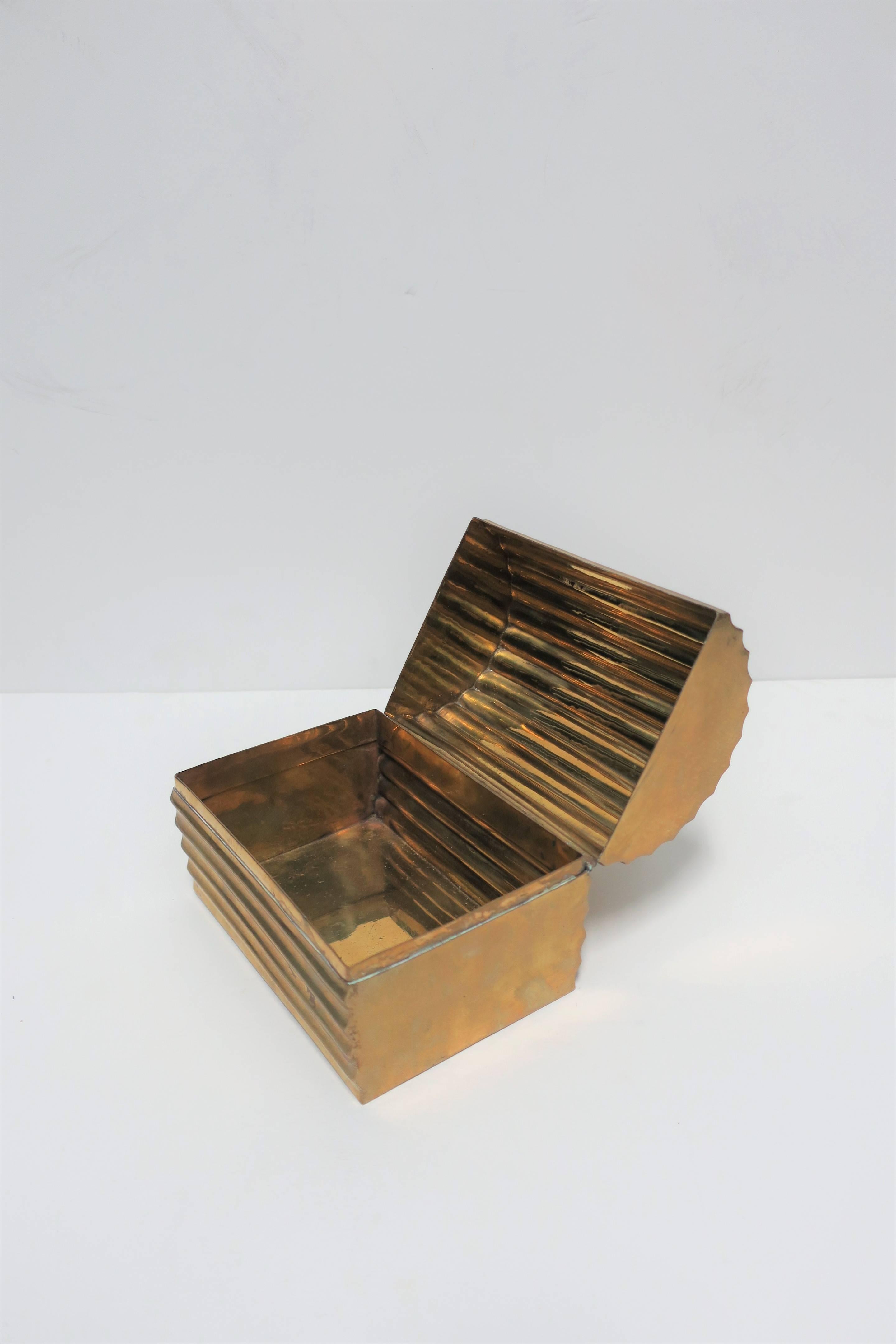 Vintage Brass Box 1