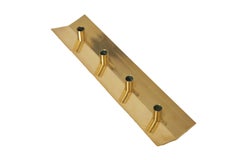 Vintage Brass Candelabra ‘Profile’ by Pierre Forsell for Skultuna, 1960s