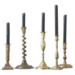 Candeleros de metal