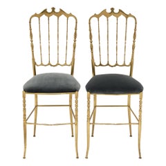 Vintage Brass Chiavari Chairs