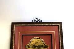 Vintage Brass Chinese Hardware Harmony Shadow Box