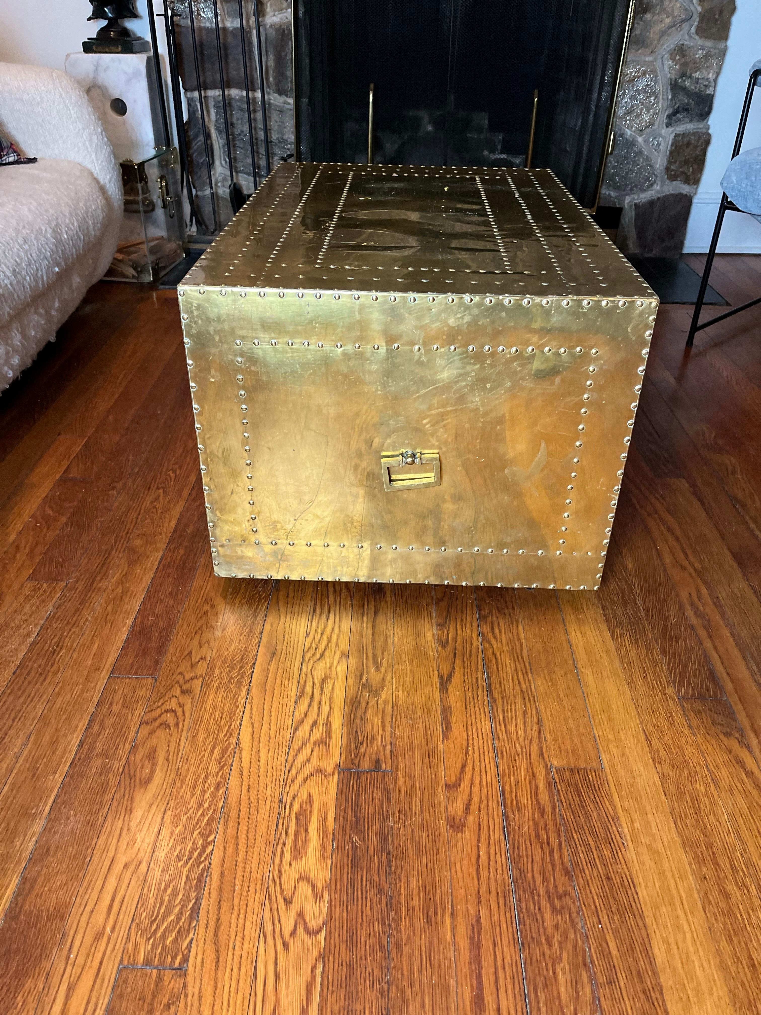Regency Sarreid Coffee Table Chest