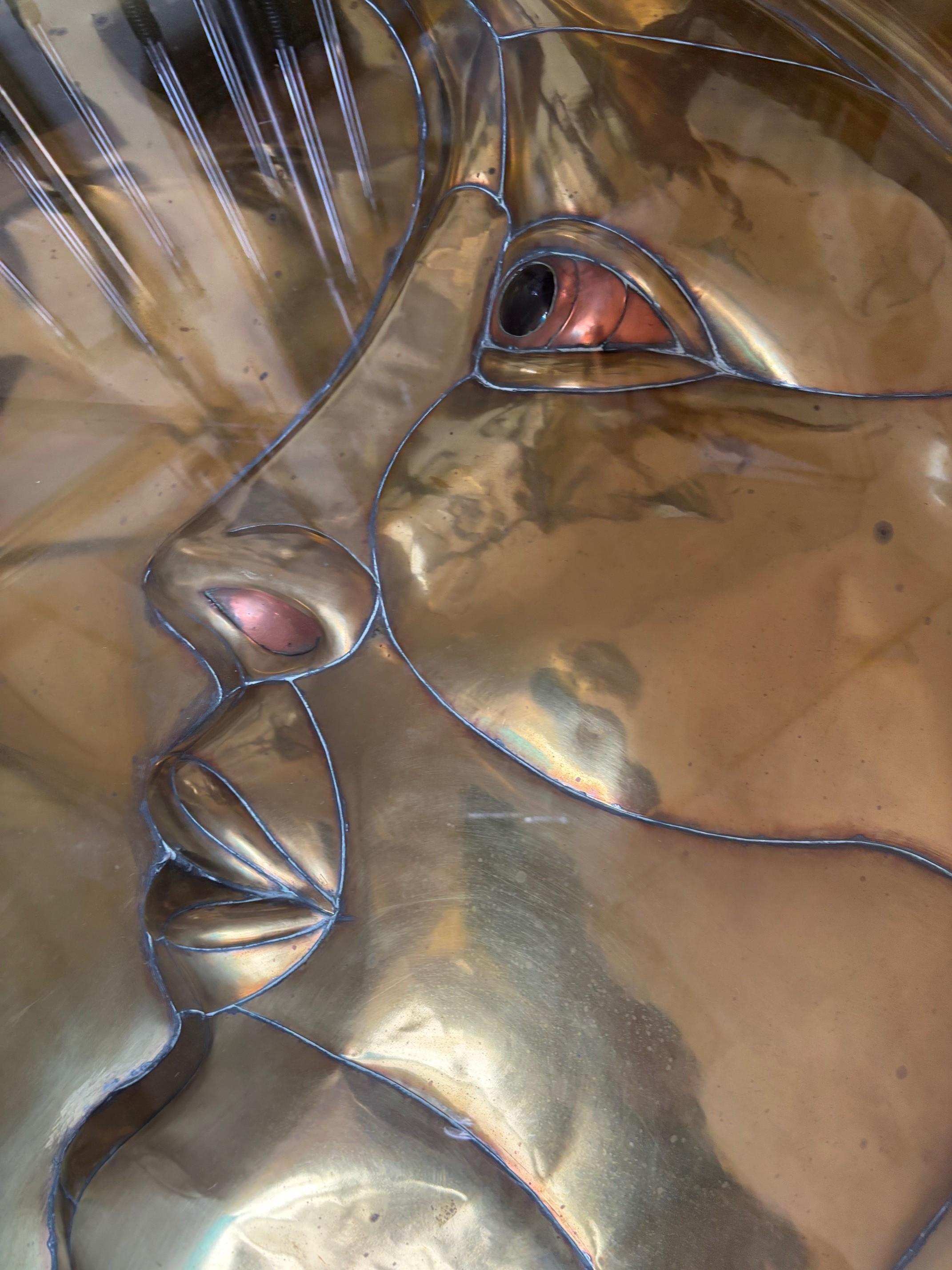 Table octogonale Moon de Sergio Bustamante, circa 1970 en vente 5