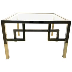 Vintage Brass Coffee Table, 1970s