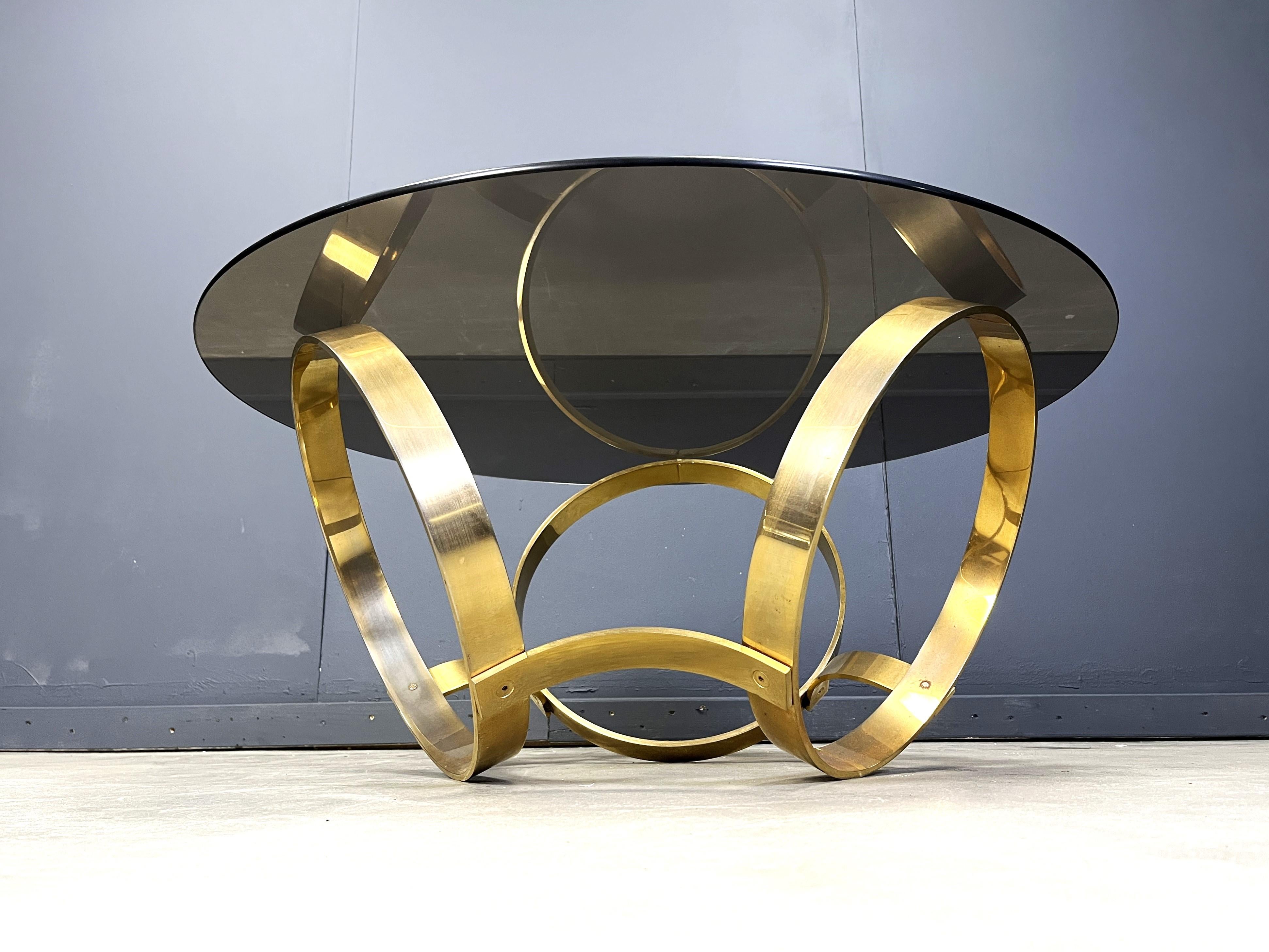 Table basse vintage attribuée à Knut Hesterberg, 1970 en vente 5