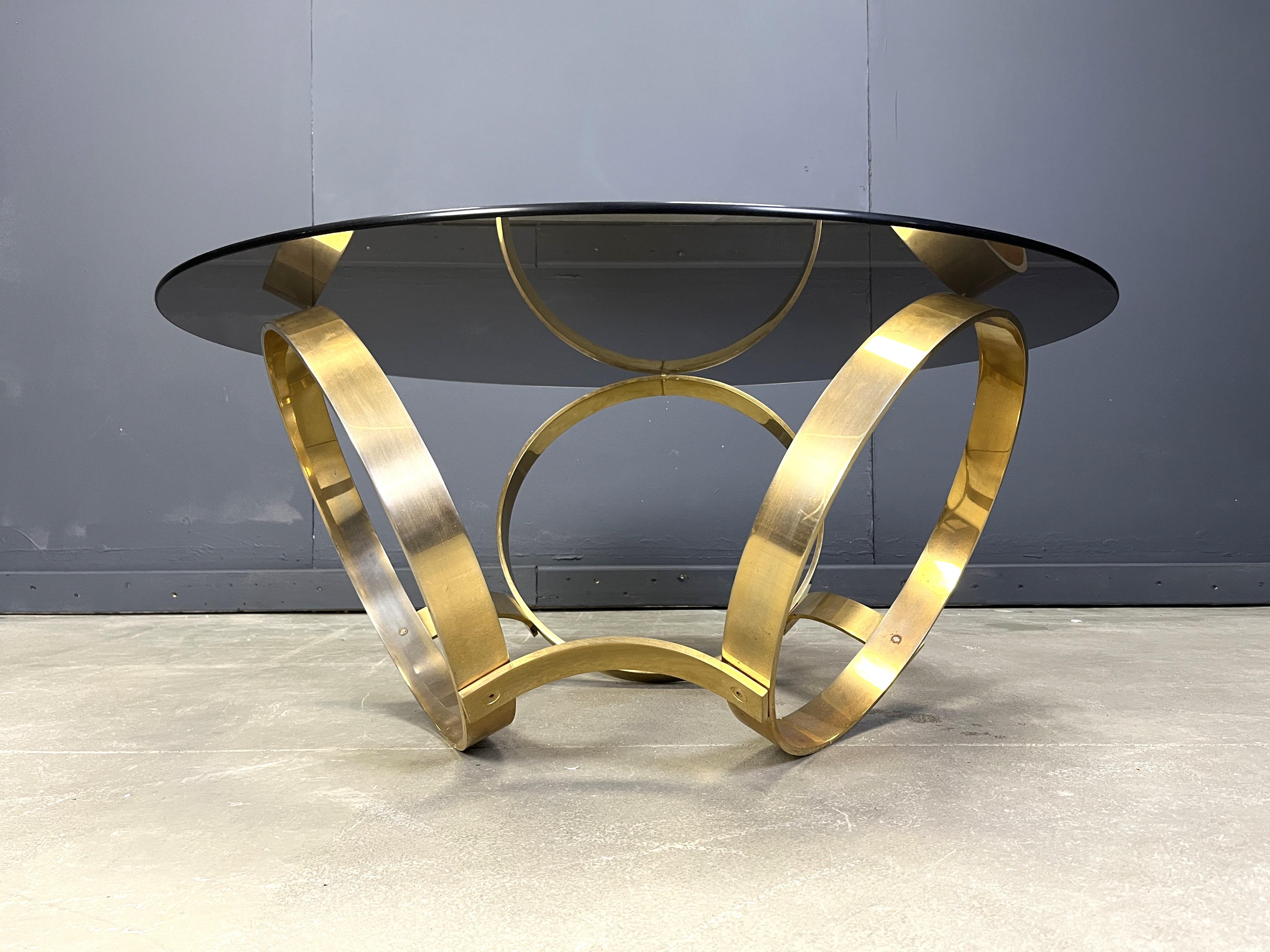 Table basse vintage attribuée à Knut Hesterberg, 1970 en vente 6