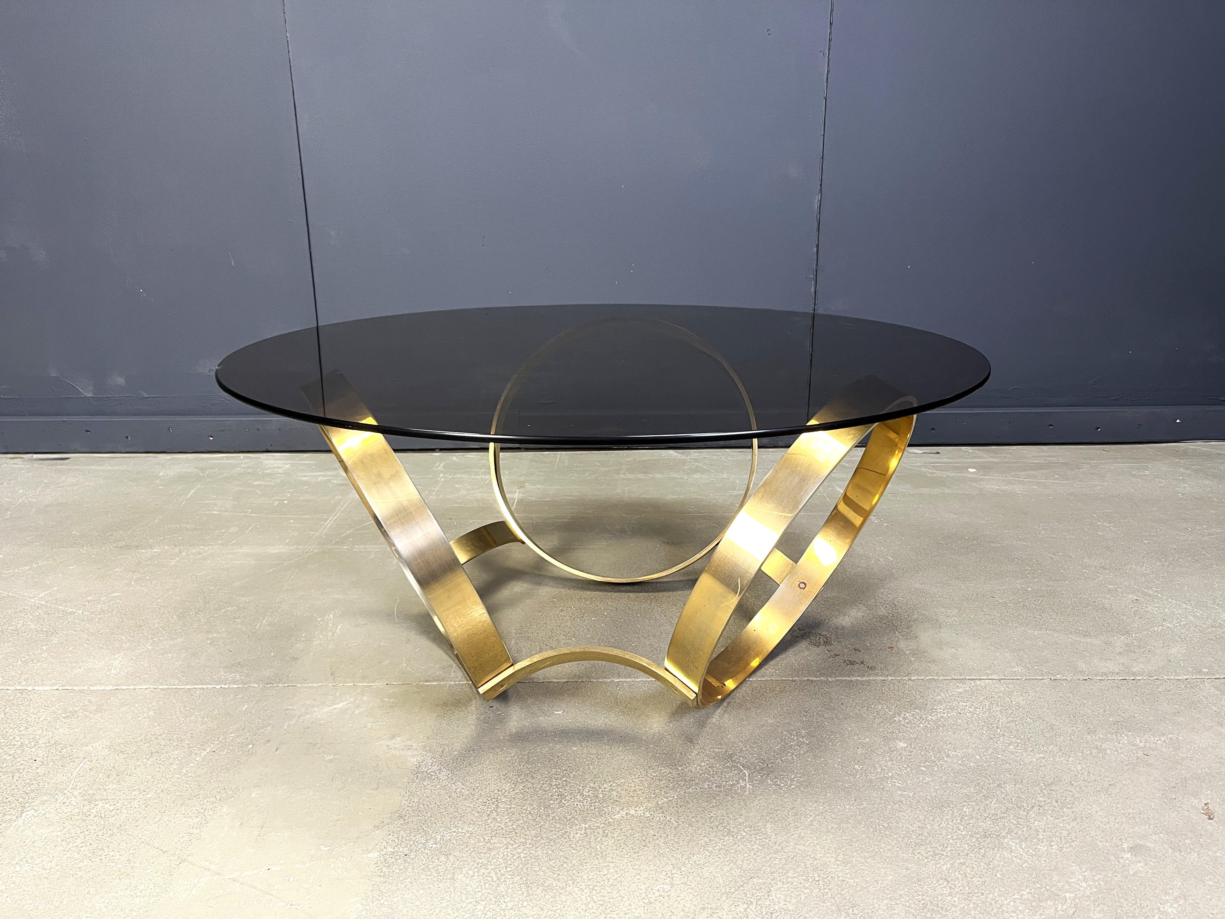 Table basse vintage attribuée à Knut Hesterberg, 1970 en vente 7
