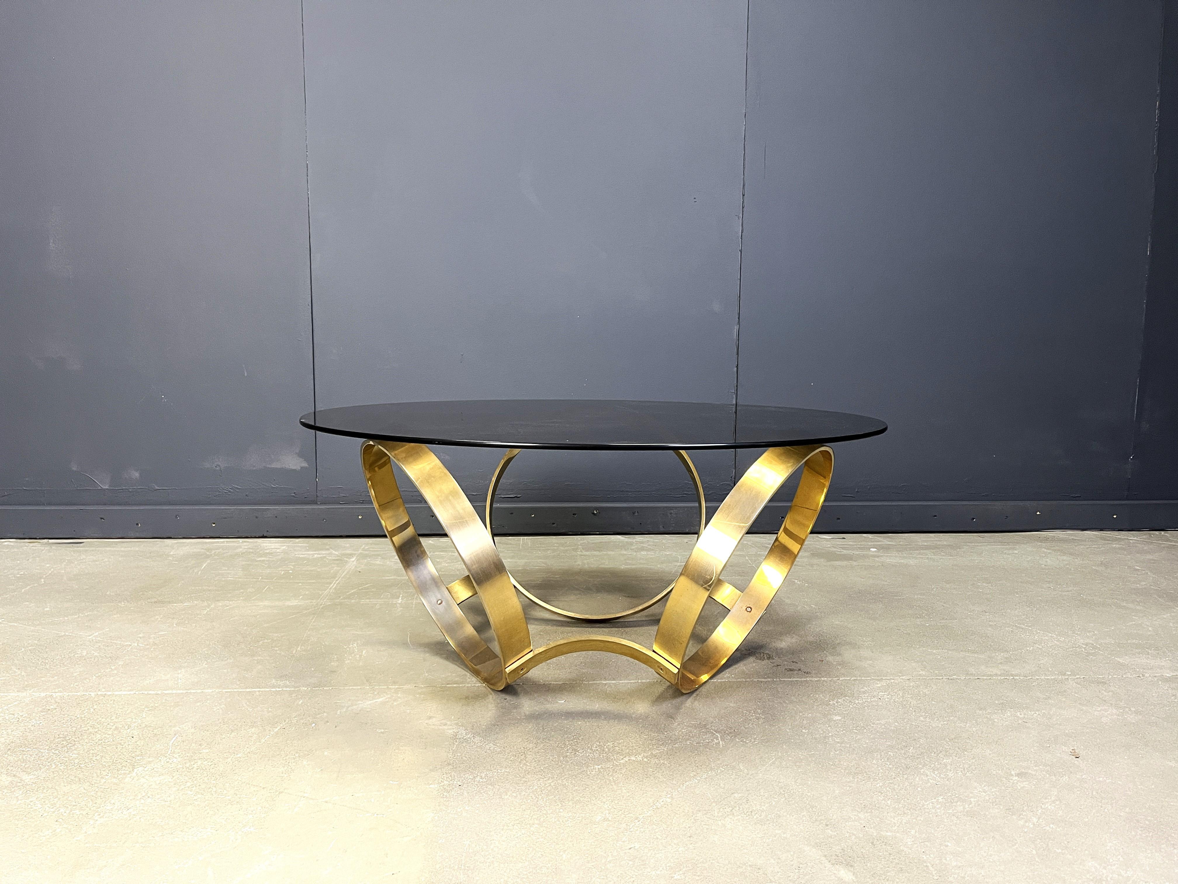 Fin du 20e siècle Table basse vintage attribuée à Knut Hesterberg, 1970 en vente