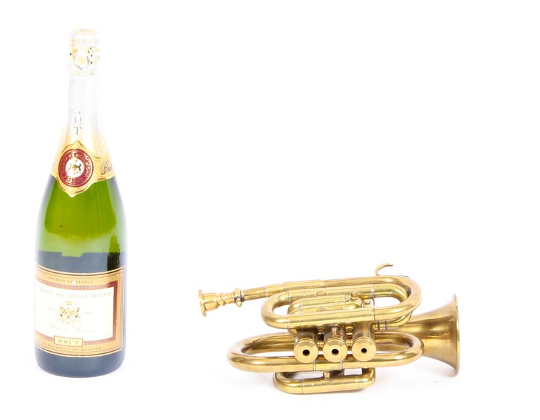 Vintage Brass Trumpet by Boosey London Heley, Mid20th Century