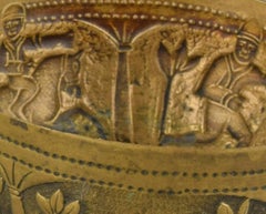 Vintage Brass Cup, South Eastern Asia, Early 20th Century