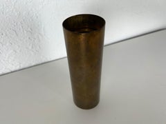 Vintage Brass Cylinder Candleholder