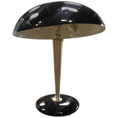 Schreibtischlampe aus Messing, 1950er-Jahre