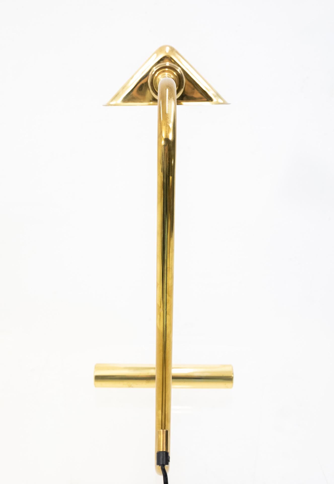 Vintage Brass Desk Lamp, 1970s 1