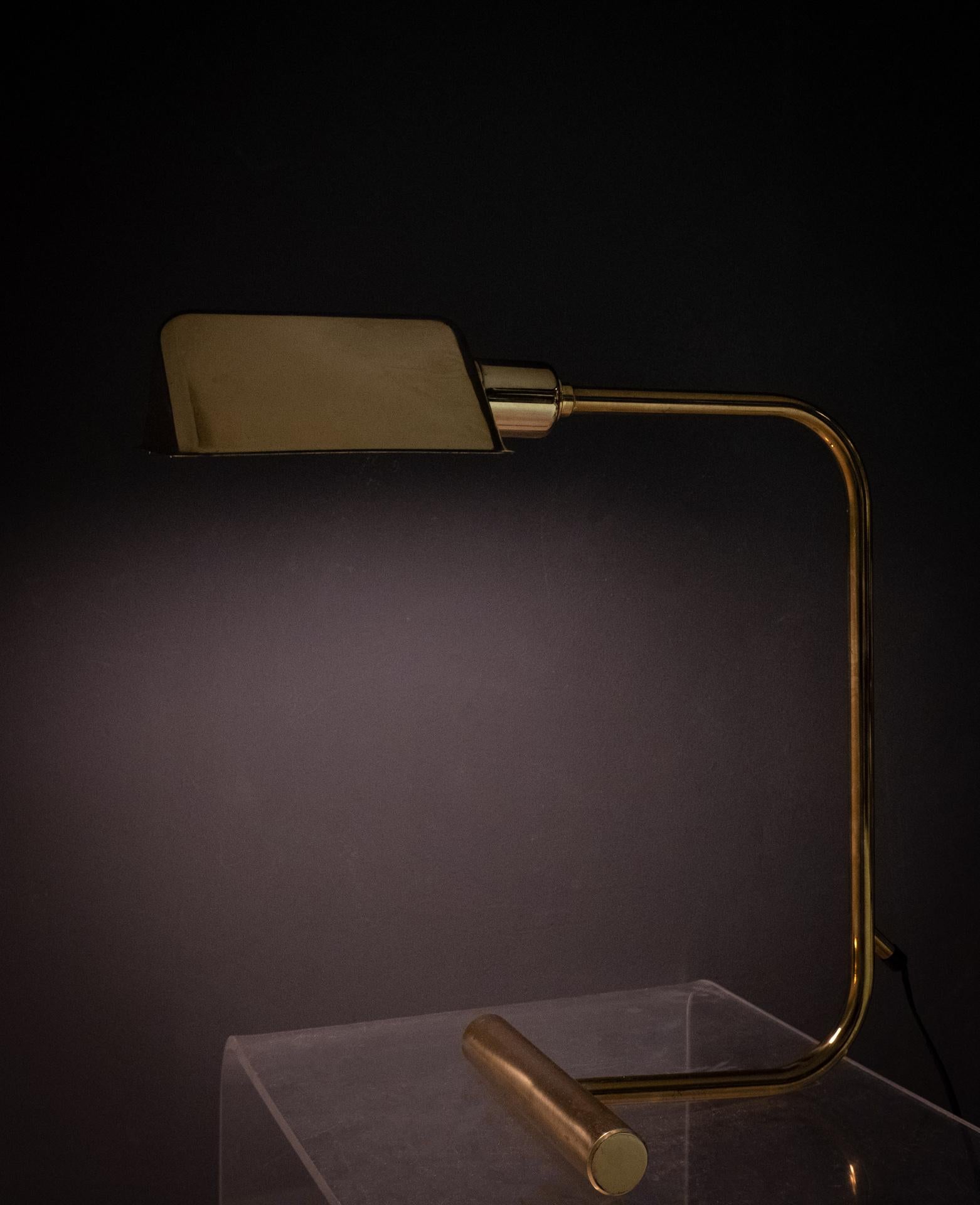 Vintage Brass Desk Lamp, 1970s 3