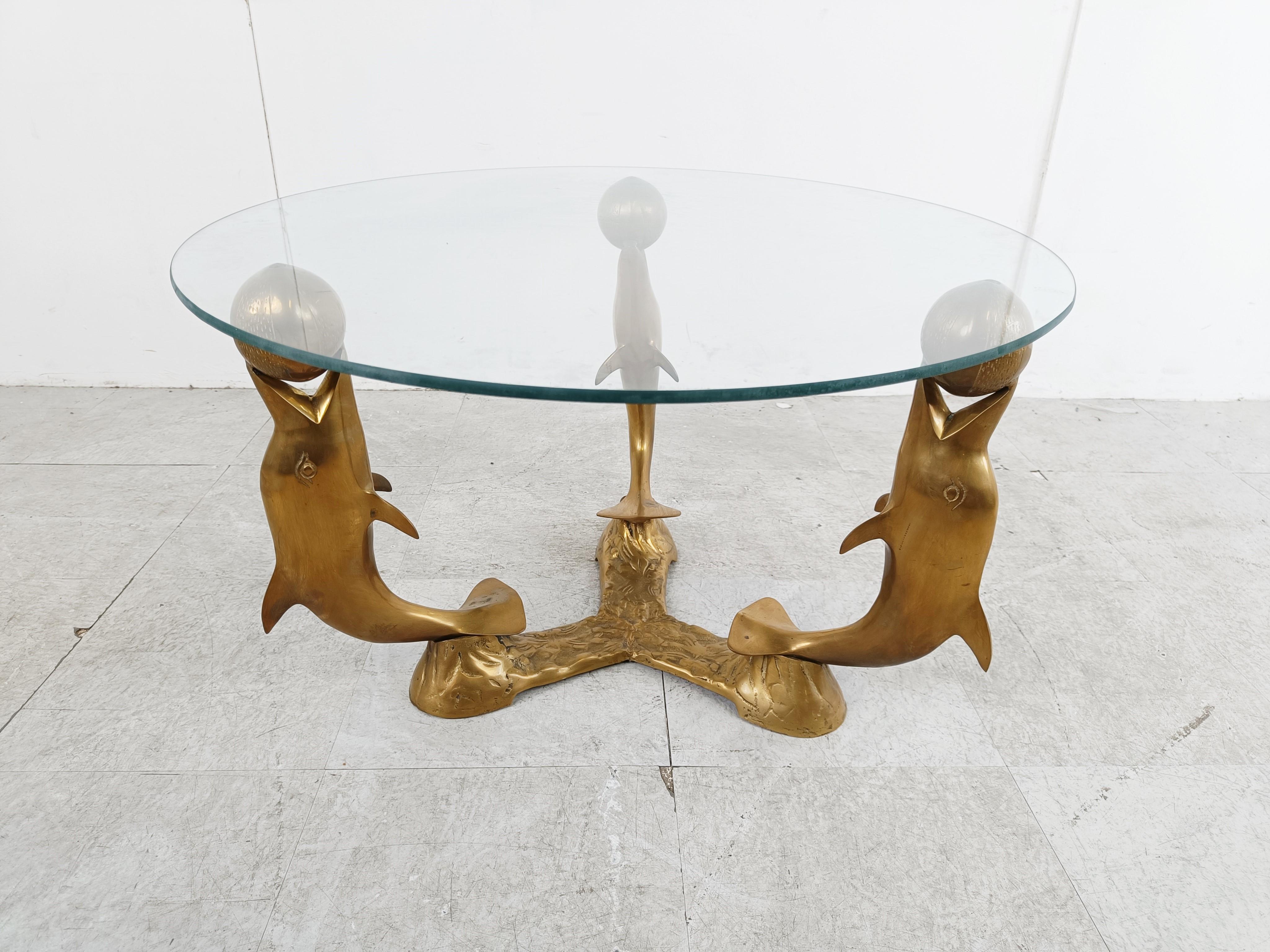 dolphin coffee table for sale