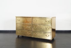 Vintage Brass Dresser by Sarreid