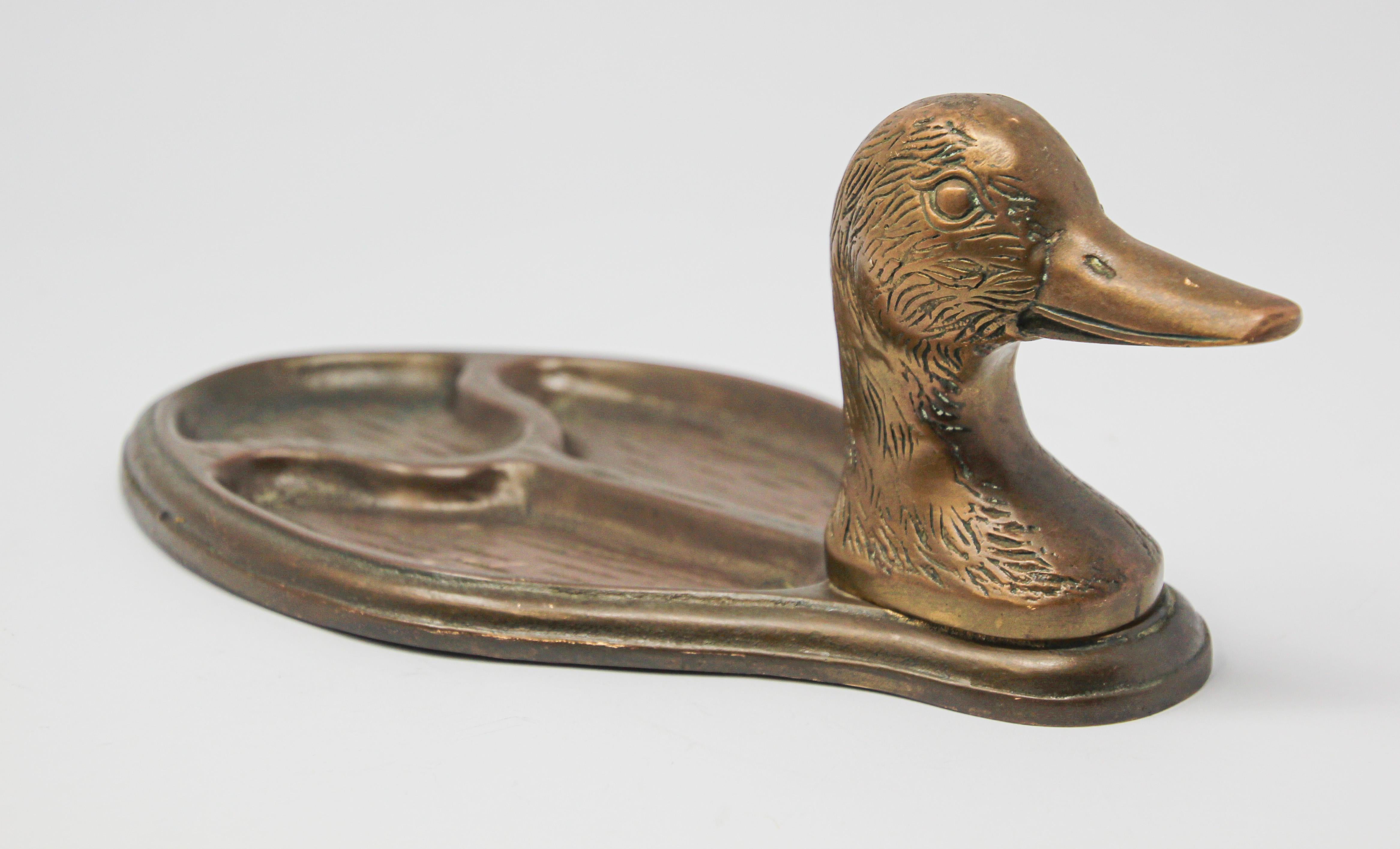 duck trinket tray