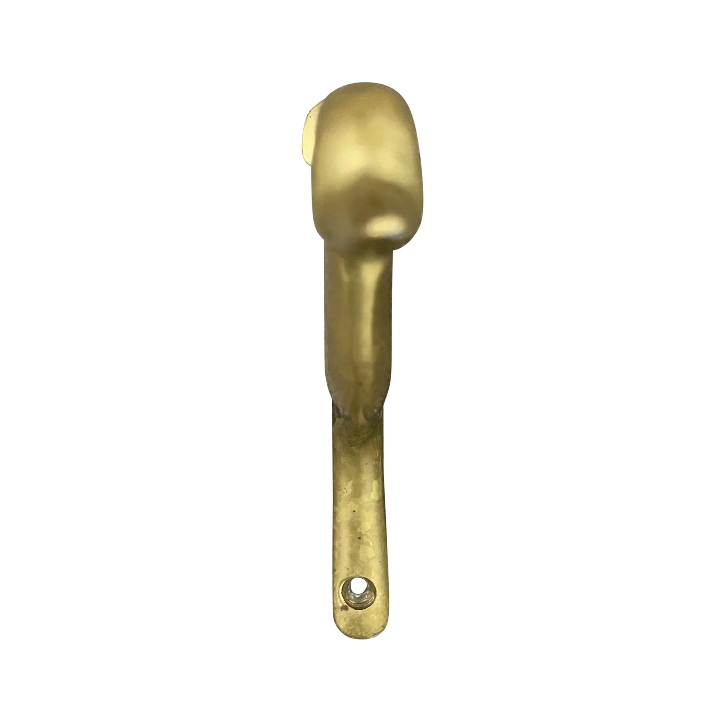 American Vintage Brass Duck Wall Hook