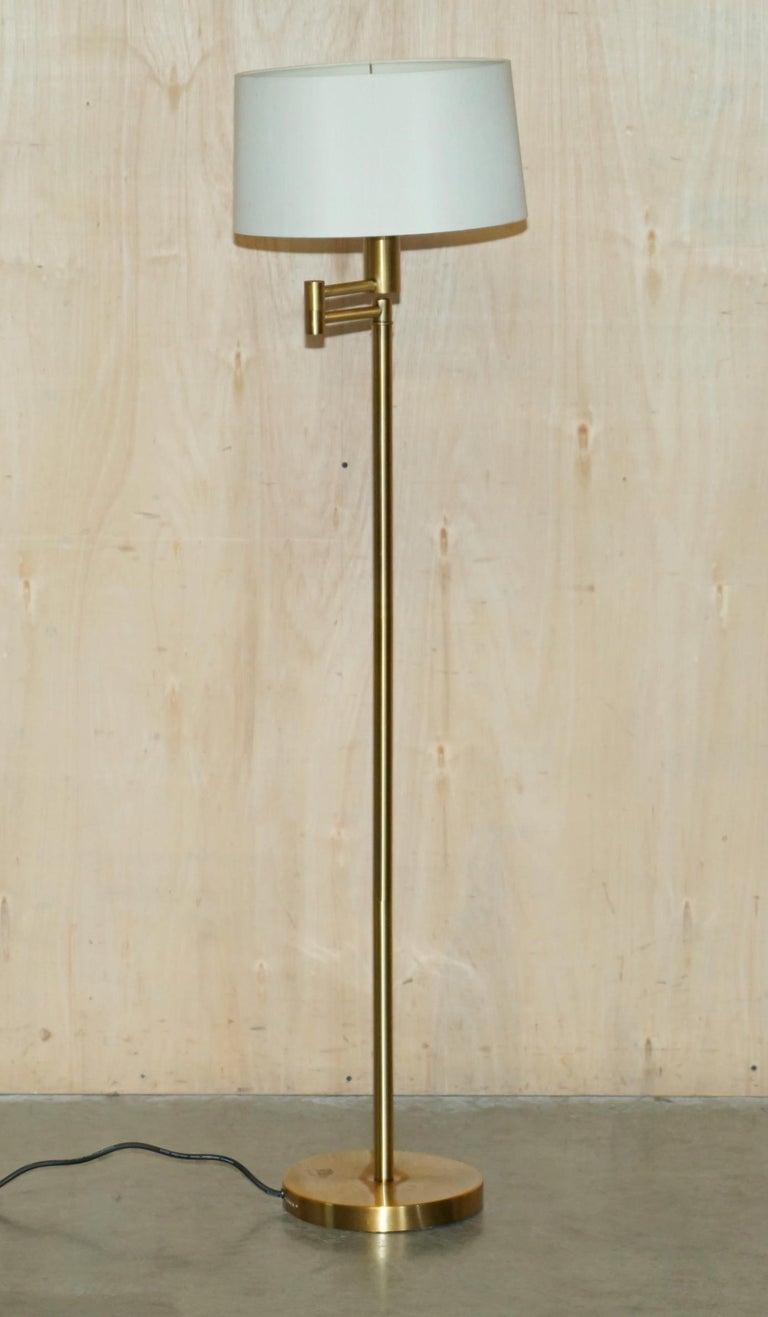 VINTAGE BRASS FINISH RALPH LAUREN ARTICULATED SWING ARM FLOOR STANDING LAMp For Sale at 1stDibs ralph lauren swing arm floor lamp ralph lauren brass floor lamp ralph lauren gold floor lamp
