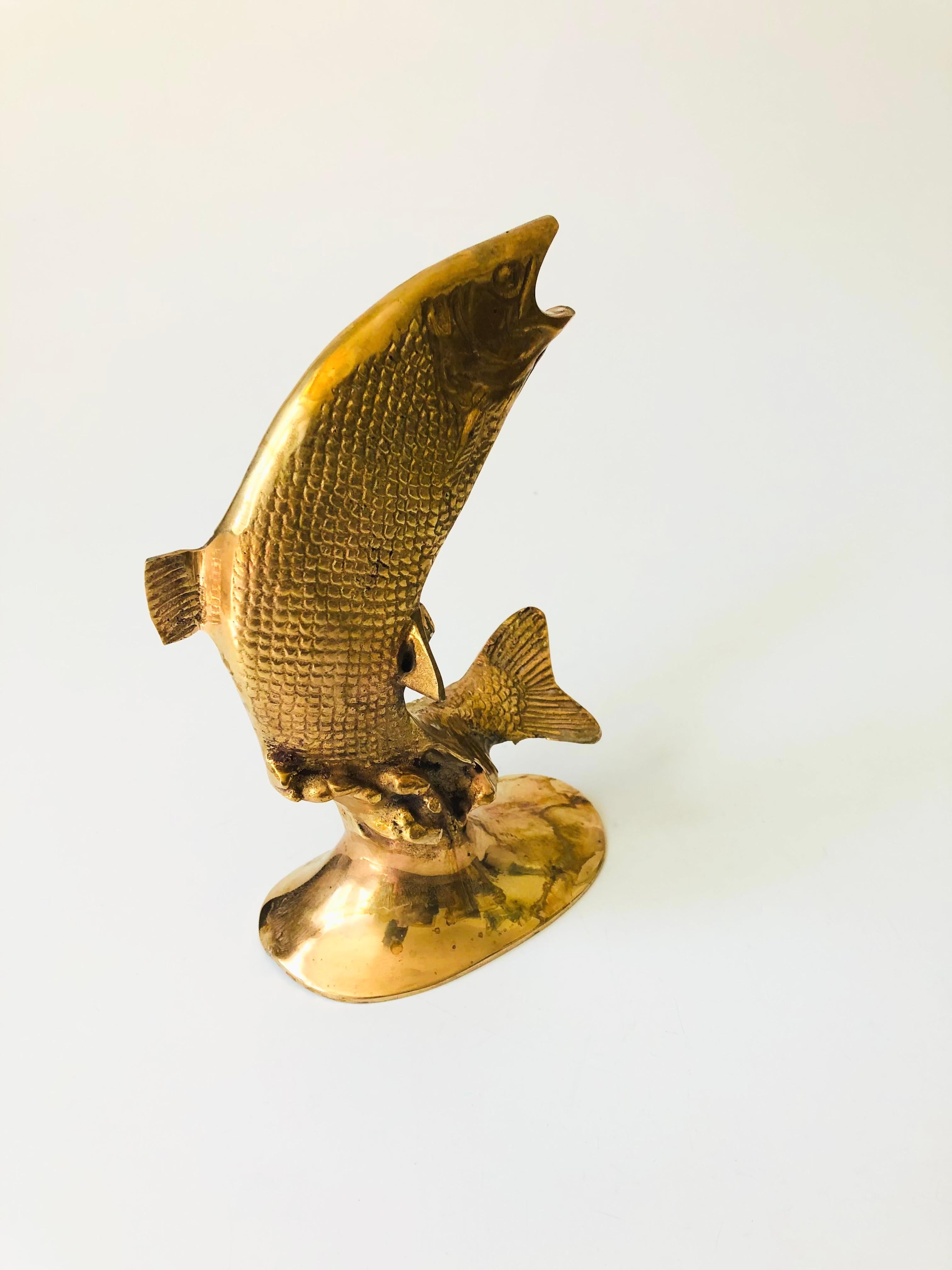 Vintage Brass Fish 2