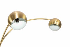 Vintage Brass Floor Lamp Attributed to Goffredo Reggiani, 1970s